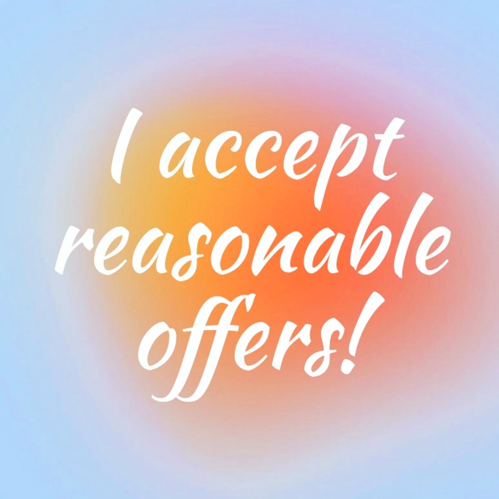 Make me an offer!  💐